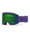 Smith Squad XL Goggle large fit no fog extra lens purple ski snowboard snow