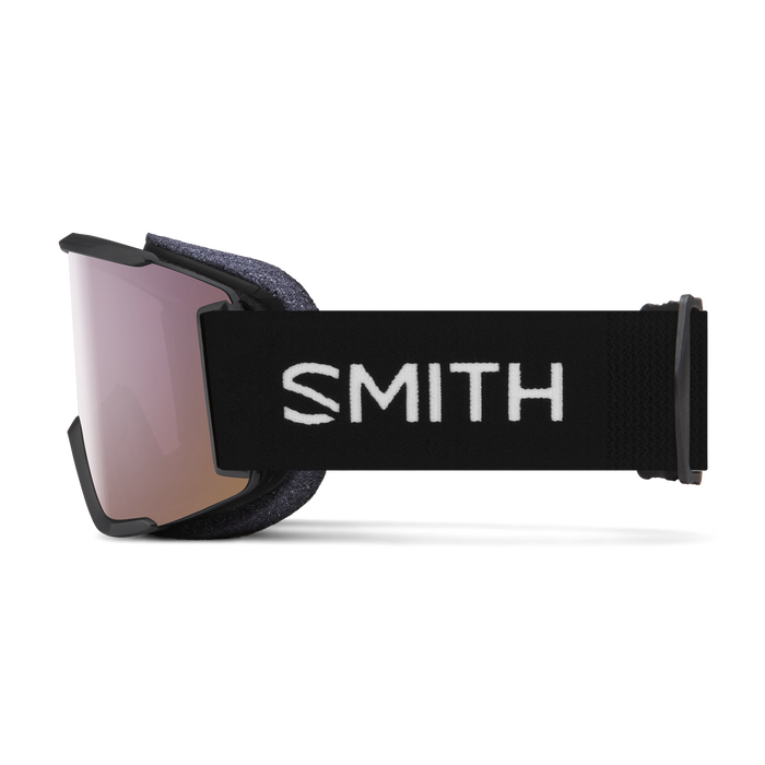 Smith Squad S Goggle black everyday rose gold mirror ski snowboard snow mask womens small fit extra lens japan low light everyday