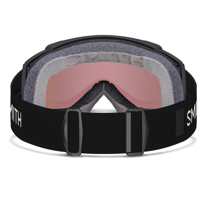 Smith Squad S Goggle black everyday rose gold mirror ski snowboard snow mask womens small fit extra lens japan low light everyday