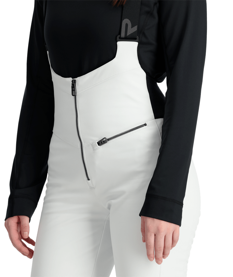 Spyder Strutt Bib Softshell Womens Pant White