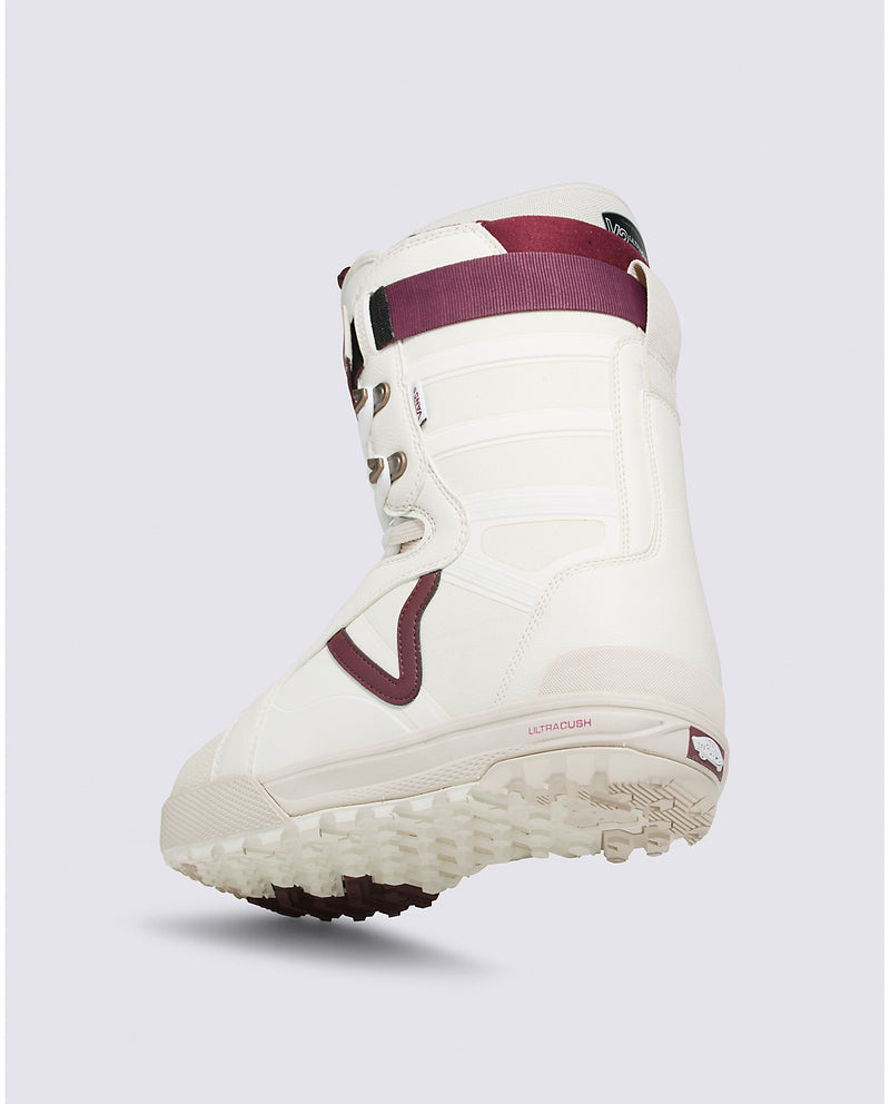 Vans Hi-Standard Pro Snowboard Boot 2024 Benny Urban Marshmallow Burgundy White