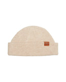 nick t fisherman roll beanie wool warm taupe beige xtm unisex 