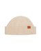 nick t fisherman roll beanie wool warm taupe beige xtm unisex 