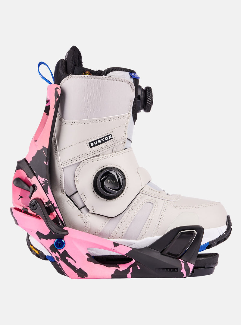 Burton STEP ON Re:Flex Womens Snowboard Bindings 2023 Pink