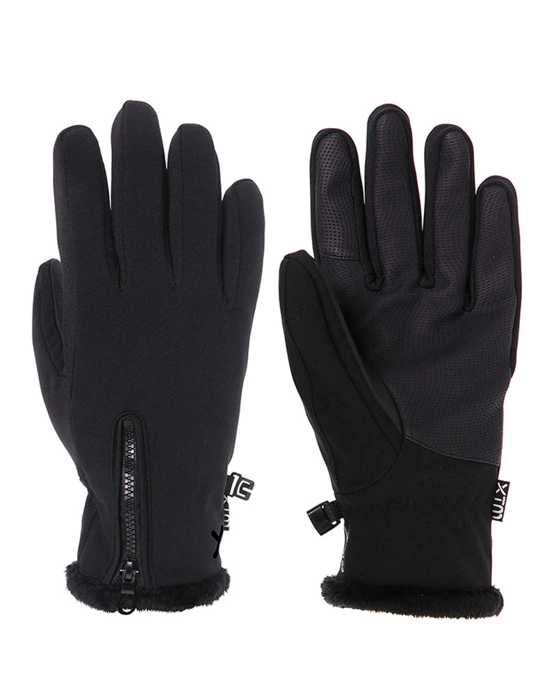 xtm nina softshell travel glove waterproof windproof