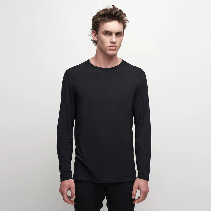 Le Bent Mens 200 Crew Top thermal merino bamboo lightweight no stink no sweat sale