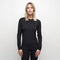 Le Bent Womens 200 Crew Top merino ladies girls bamboo layering thermal travel ski snow snowboarding lightweight no stink sweat very warm