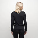 Le Bent Womens 200 Crew Top Le Bent Womens 200 Crew Top merino ladies girls bamboo layering thermal travel ski snow snowboarding lightweight no stink sweat very warm