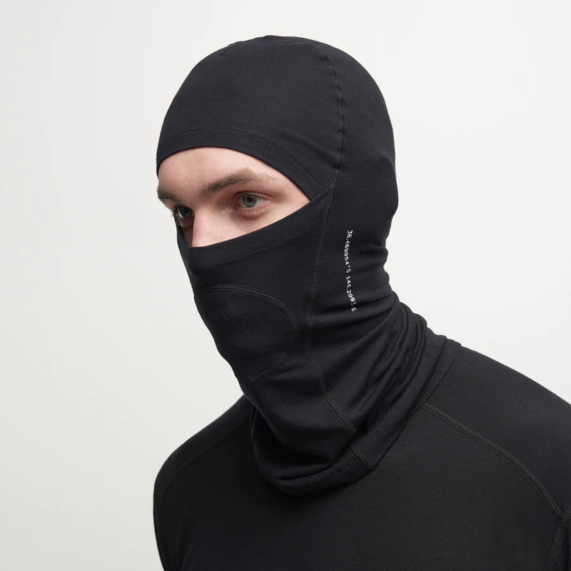le bent mesh midweight 260 bamboo merino wool face mask 