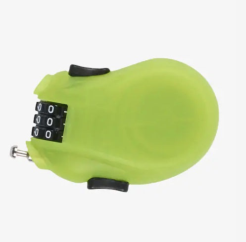 burton cable snowboard ski lock combo yellow white Burton Cable Lock – Snowbiz